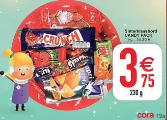 Cora Sinterklaasbord candy pack aanbieding
