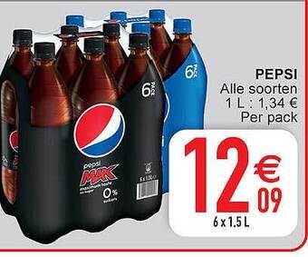 Cora Pepsi aanbieding