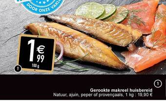 Cora Gerookte makreel huisbereid aanbieding