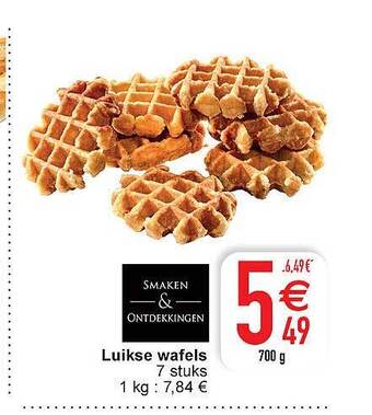 Cora Luikse wafels aanbieding