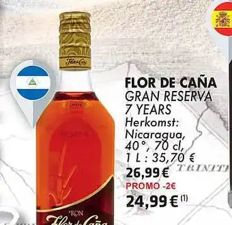 Cora Flor de caña gran reserva aanbieding