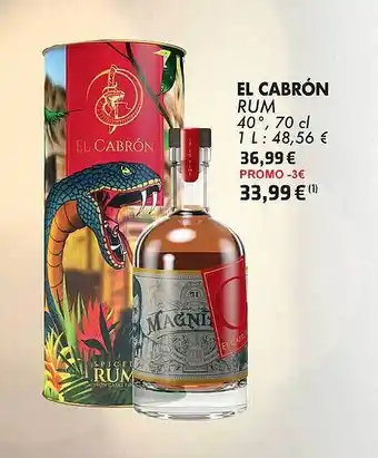 El cabrón rum