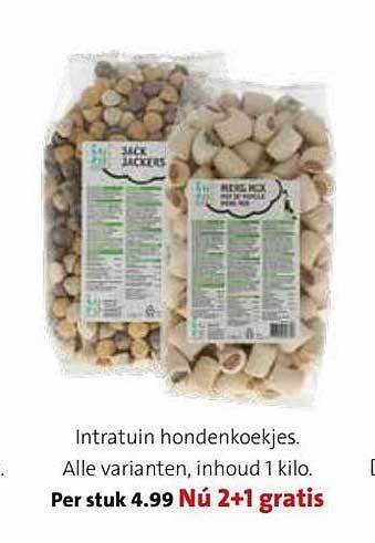 Intratuin Intratuin hondenkoekjes aanbieding