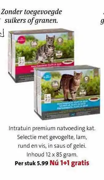 Intratuin Intratuin premium natvoeding kat aanbieding
