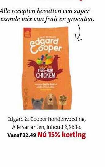 Edgard & cooper hondenvoeding