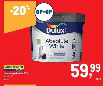 Makro Muur en plafondverf aanbieding