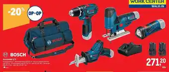 Makro Bosch accutoolkit 12v aanbieding
