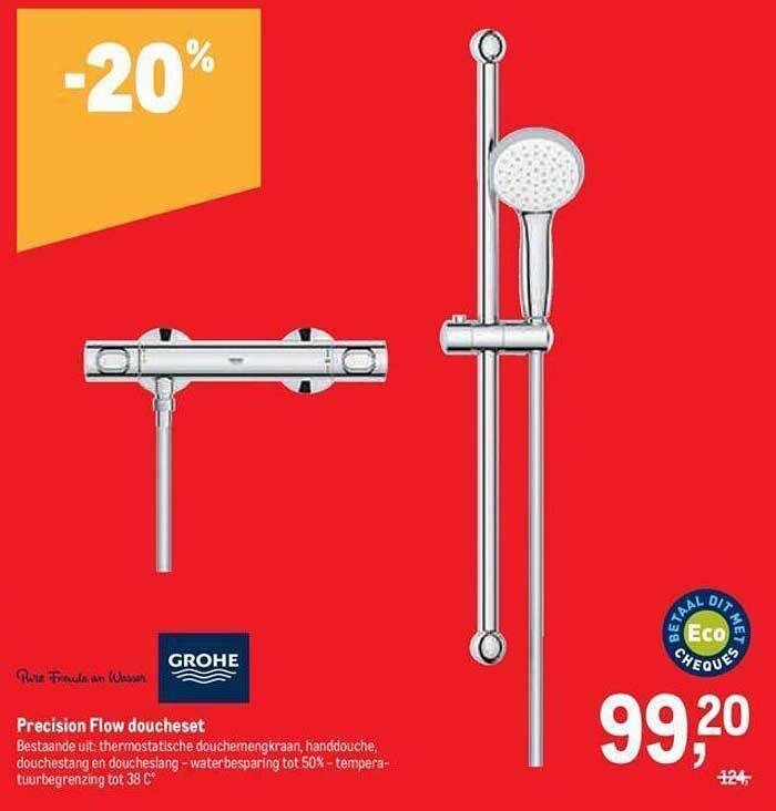 Precision flow doucheset promotie bij Makro