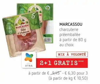 Spar Colruyt Marcassou 80g aanbieding