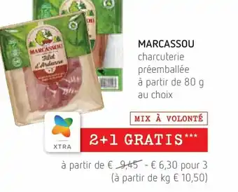 Spar Colruyt Marcassou 1kg aanbieding
