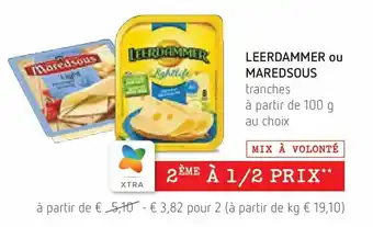 Leerdammer ou maredsous 1kg