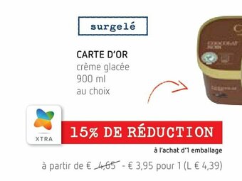 Spar Colruyt Carte d'or 900ml aanbieding