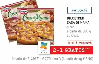 Spar Colruyt Dr. oetker cassa di mama 1kg aanbieding
