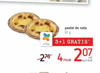 Spar Colruyt Pastel de nata 61g aanbieding