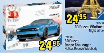 3D Puzzel Dodge Challenger