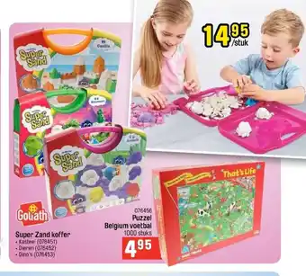 Happyland Super Zand koffer aanbieding