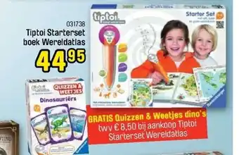 Tiptoi Starterset boek Wereldatlas