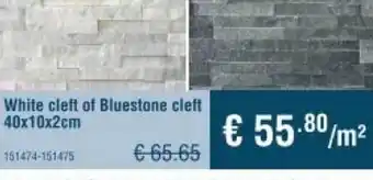 Cevo White cleft of bluestone cleft aanbieding