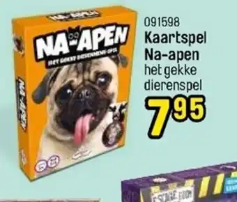 Happyland Kaartspel Na - apen het gekke dierenspel aanbieding