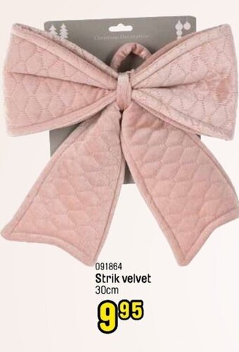 Happyland Strik velvet 30cm aanbieding