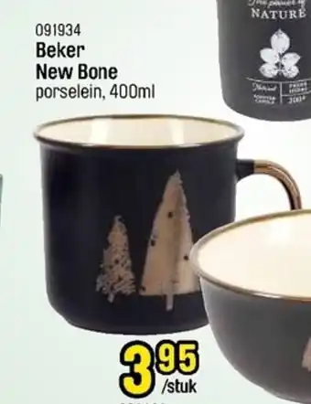 Beker New Bone 400ml