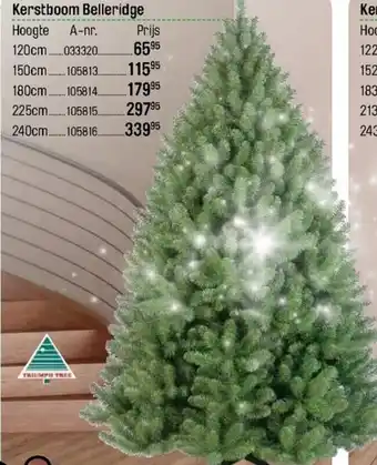 Happyland Kerstboom Belleridge 120cm aanbieding