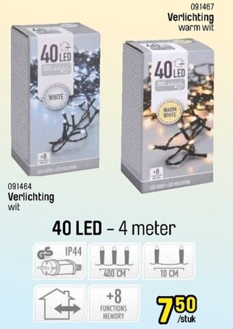 Happyland Verlichting 40 Led - 4 meter aanbieding