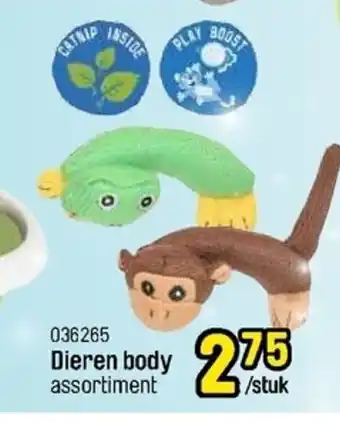 Happyland Dieren body aanbieding