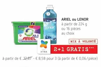Ariel ou lenor 224g