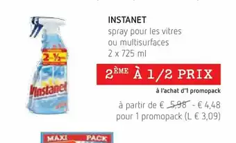 Spar Colruyt Instanet 2 x 725 ml aanbieding