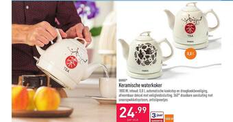 ALDI Quigg Keramische Waterkoker aanbieding