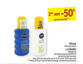 Nivea Zonneproduct