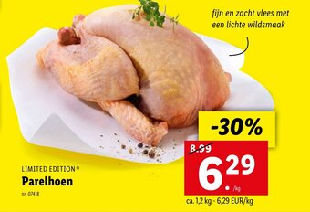 Lidl Limited Edition parelhoen aanbieding