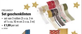 Crelando set geschenklinten