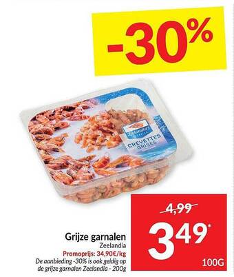 Intermarché Grijze Garnalen Zeelandia aanbieding