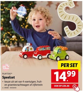 Lidl Playtive speelset aanbieding