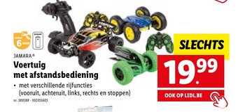 Lidl Jamara voertuig met afstandsbediening aanbieding