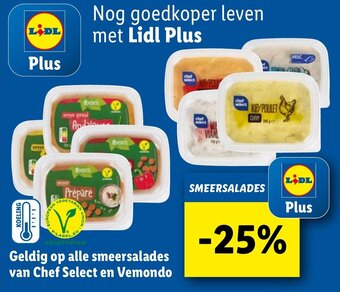 Lidl Smeersalades aanbieding