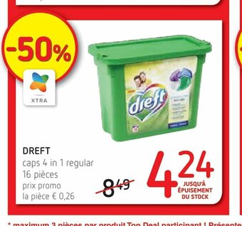 Spar Colruyt Dreft aanbieding