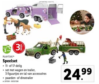Lidl Playtive speelset aanbieding
