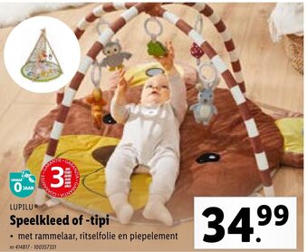 Lidl Lupilu speelkleed of -tipi aanbieding