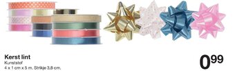 Zeeman Kerst lint aanbieding