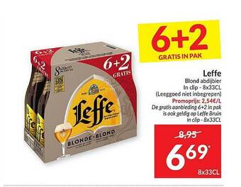 Intermarché Leffe Blond Abdijbier aanbieding