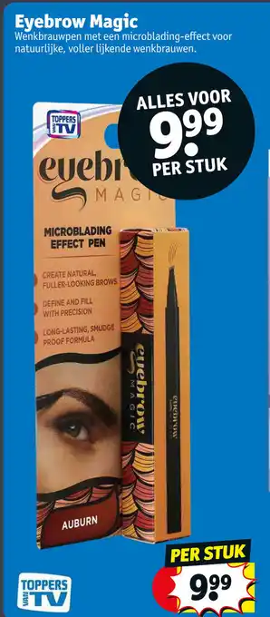 Kruidvat Eyebrow Magic aanbieding