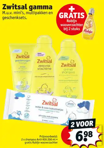 Kruidvat Zwitsal Gamma 2 Voor aanbieding