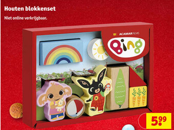 Kruidvat Houten Blokkenset aanbieding