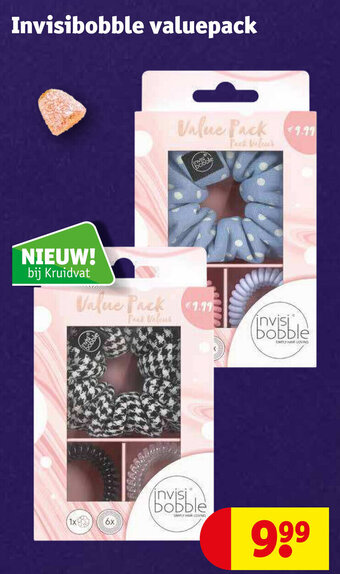Kruidvat Invisibobble Valuepack aanbieding