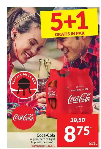 Intermarché Coca-cola 5+1 Gratis aanbieding