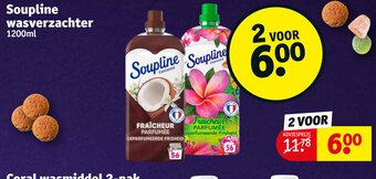 Kruidvat Soupline Wasverzachter 1200ml aanbieding