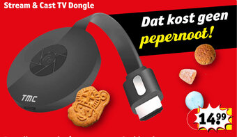 Kruidvat Stream & Cast TV Dongle aanbieding